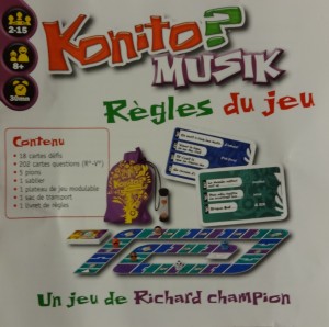 Le livret de règles du jeu