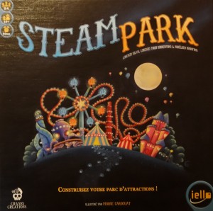 La boîte du jeu Steam Park