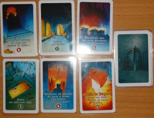 Les différentes cartes lieux et leur recto