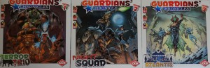 Les 3 extensions de la saison 1 : Terror Trio, Night Squad et True King of Atlantis