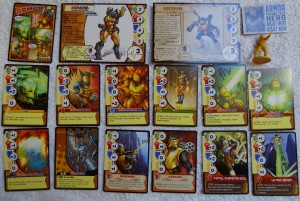 Les cartes d'Armor de face