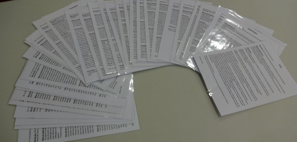 Liste de nos aides de jeux