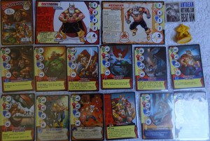 Antaean et ses cartes de face
