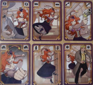 Les différentes cartes actions
