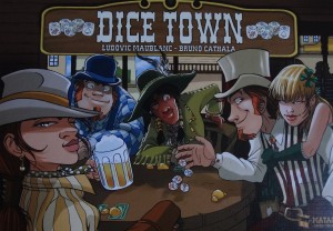 La boîte du jeu Dice Town